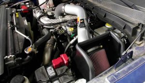Nissan Titan Performance Air Intake - K&N Engineering - 77 Metal - `16-`18